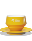 1 x Tazza latte con piattino Maniko - WLAC Copenhagen 2024 Tazza Ufficiale