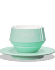 1 x Tazza latte con piattino Maniko - WLAC Copenhagen 2024 Tazza Ufficiale