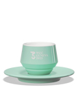 1 x Tazza caffè doppio con piattino Maniko - WLAC Ginevra 2025 Tazza Ufficiale