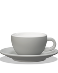 1 x Tazza latte 260cc con piattino Tulipano
