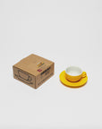 1 x Tazza latte 260cc con piattino Tulipano